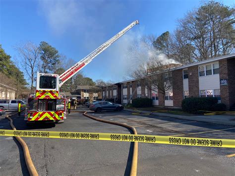 2 Alarm Fire At Chesapeake Apartment Building Affects 8 Units No