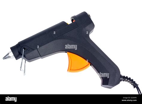 Tools Collection Electric Hot Glue Gun Isolated On A White Background Stock Photo Alamy