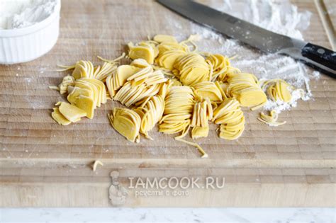 Лапша домашняя для куриного супа — рецепт с фото пошагово