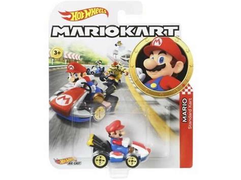 Køb Mariokart Hot Wheels bil med Mario fra Super Mario hos Superhelten Legetøj