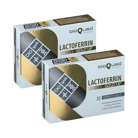 LACTOFERRIN GOLD 1.8® 2x30 St - Shop Apotheke