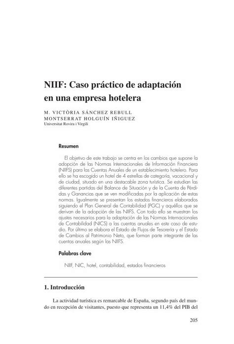 Pdf Niif Caso Pr Ctico De Adaptaci N En Una Empresa Pdf Fileniif