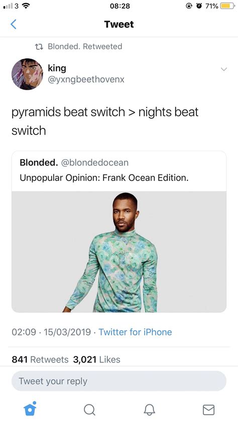 Channel Orange Blonde R FrankOcean