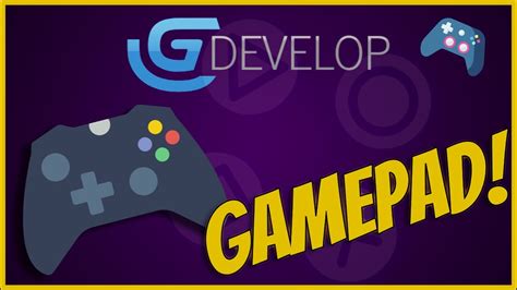 Como Programar Seu Jogo Para Gamepad Na Gdevelop Youtube