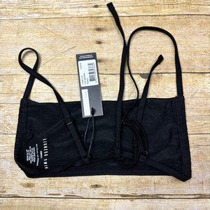 Lioness Swim Nwt Lioness The Mouna Bikini Top In Black Poshmark