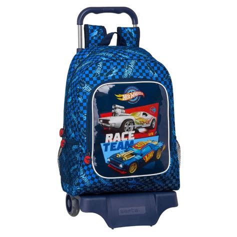 Mochila Hot Wheels Con Carro Pccomponentes