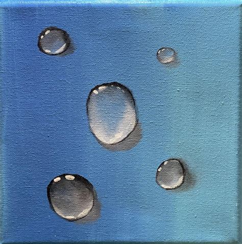 Water Drop Study - an OilPaint : r/oilpainting