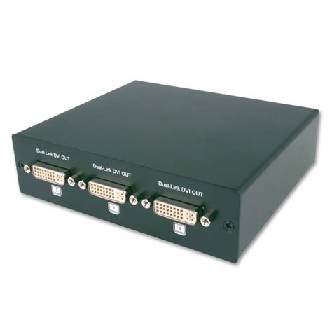4 Port DVI-D Dual Link Splitter - from LINDY UK