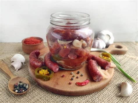 Hot Pickled Sausages PepperScale