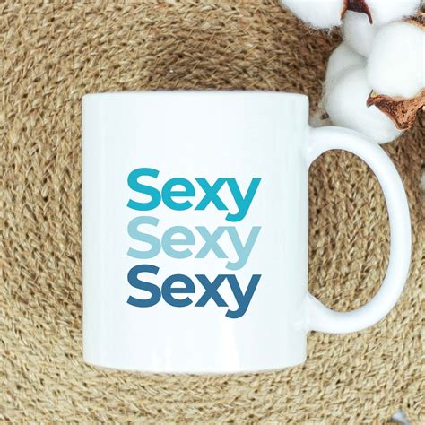 Taza De Café Cerámica Azul Sexy Pocillo De Té Mujer Sexy Regalo Ideal Para Chico Gay Y