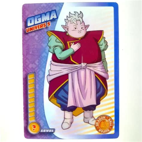 CARTE DRAGON BALL Super Trading Cards N78 Ogma Univers 5 Panini Fr EUR