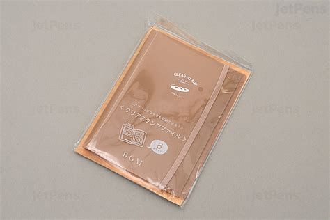 Bgm Clear Stamp File Bread Brown Jetpens