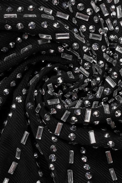 Wholesale Black Sexy Patchwork Hot Drilling Bandage Backless Halter Sleeveless Dress Dresses