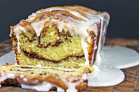 Ultimate Glazed Cinnamon Roll Pound Cake Dinner Then Dessert