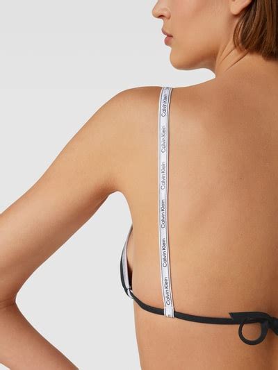 Calvin Klein Underwear Bikini Mit Label Print Modell Triangle Black Online Kaufen