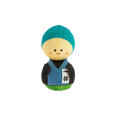 Japanese Roly Poly Doll Okiagari Ikkyu The Monk Nippon Kodo Satsuki