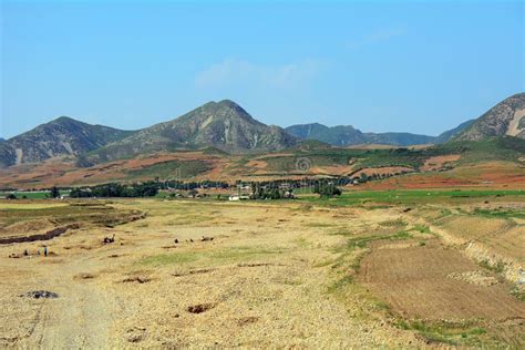 Countryside, North-Korea stock photo. Image of field - 48032046