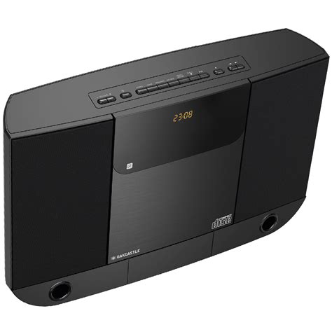 Oakcastle HIFI100 Wall Mountable CD Player With Bluetooth Wilko