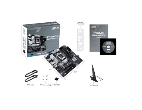 Asus Prime B660M-A WIFI D4-SI Motherboard (90MB1AE0-M0UBY0) - CR GROUP ...