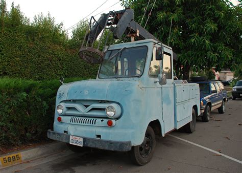 Ford Bucket Truck Bucket Truck Work Truck Old Trucks