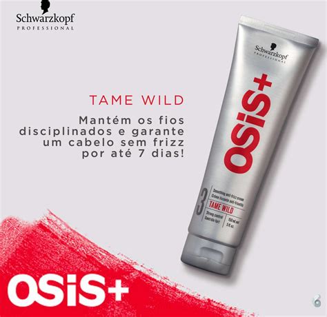 Creme Schwarzkopf OSIS+ Tame Wild Smoothing | Beleza na Web