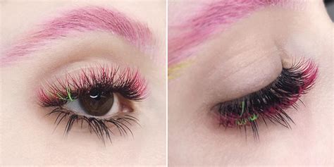 Ombré Colored Lash Extensions Are Trending on Instagram | Allure