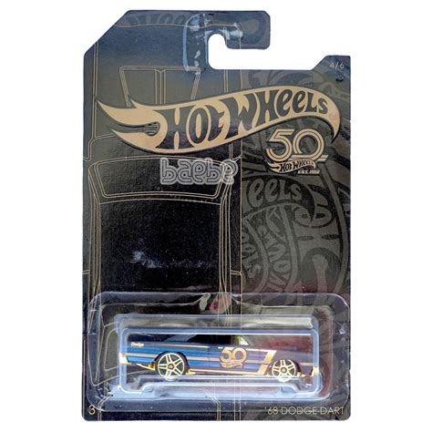 Hot Wheels Exclusive Dodge Dart Th Anniversary Edition Matte Black Toy Collectibles