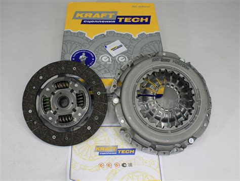 Сцепление в сб. Renault Logan,Sandero, 1.6л 16V в сборе (KRAFTTECH),без ...