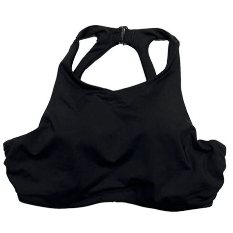 Athleta Swim Nwt Athleta Maldives Bra Cup Bikini Top Bc Black Poshmark