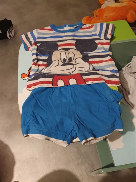 Ensemble Mickey Disney Baby Mois Beebs