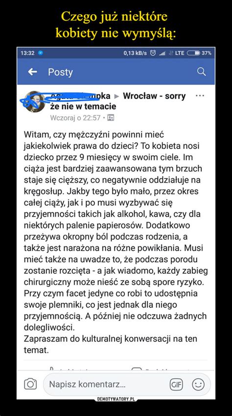 Czego już niektóre kobiety nie wymyślą Demotywatory pl