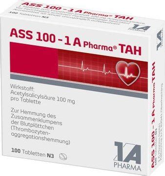 A Pharma ASS TAH Tabletten Stück ab Preisvergleich Geizhals Deutschland