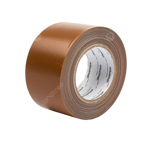 Brown Duct Tape Adhesive Sticky Duct Png Transparent Image And