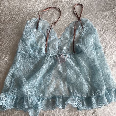 Victoria S Secret Intimates Sleepwear Vintage Victorias Secret 2pc Lingerie Set Small