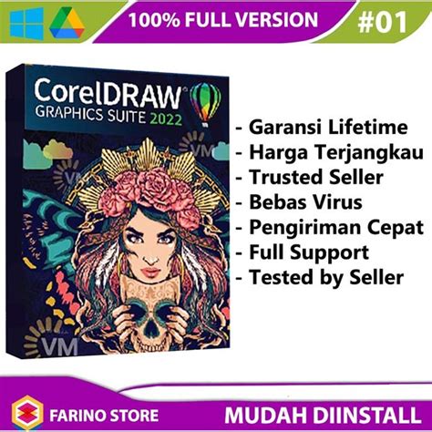 Jual Corel Draw Full Version Lifetime Gdrive Win Coreldraw Di