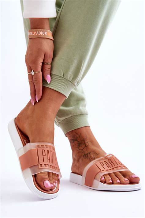 Damskie Sportowe Klapki Nude Sunrise