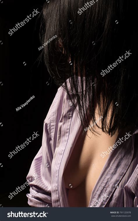 Sexy Body Nude Woman Artistic Black Stock Photo 791125978 Shutterstock