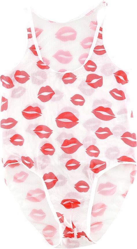 Milax Swimwear Thong Borat Mankini Thong Men V String Sexy Borat Manikini Lingerie Swimsuit One