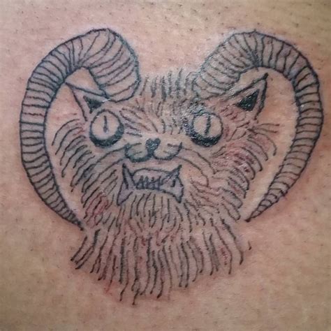 Bad Lion Tattoo On Back