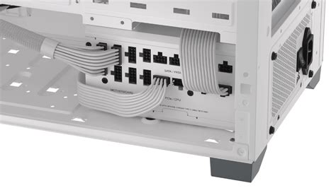 CORSAIR Introduces White RMx SHIFT PSU Series With Side Mounted