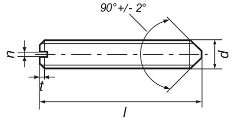 DIN 553 M 3 x 3 14H | Stahl | M 3 | 3 | 025823
