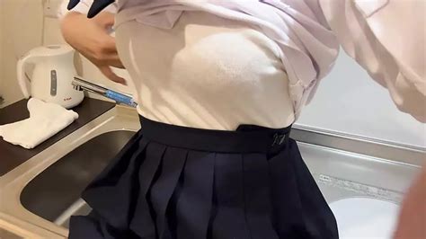 Cute Woman Masturbating In The Kitchen My Got Really Wet Japanese School Uniform Porn Xhamster