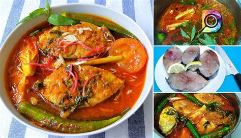 Resepi Ikan Asam Rebus Daun Kesum Asam Pedas Pari Daun Kesum Hamish