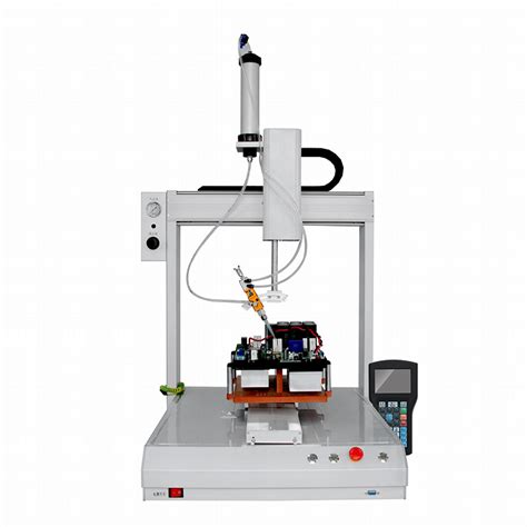 Shenzhen Mingqi Robot Automatic Three Axis Table Hot Melt Glue Dispensing Machine Glue