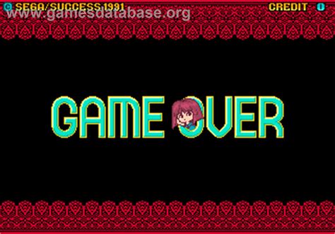Cotton Arcade Artwork Game Over Screen