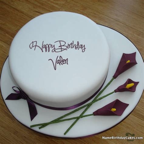 Happy Birthday Valeri Cakes Cards Wishes