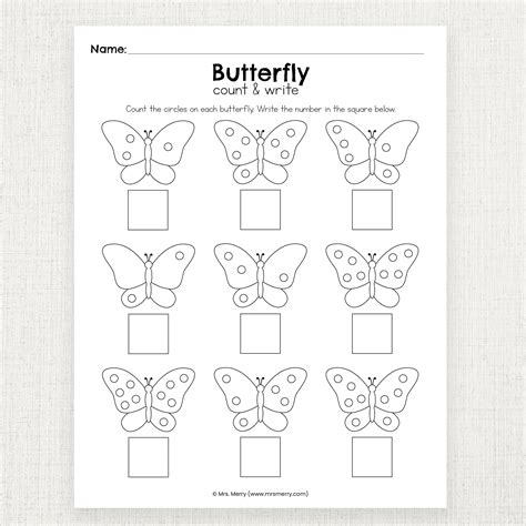 Butterfly Life Cycle Printables Kindergarten Mom Worksheets Library