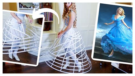 Making A Hoop Skirt W Secret Handles How To Make Cinderella S