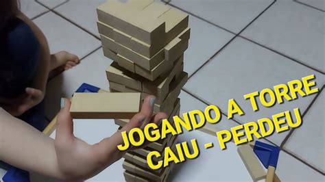 Jogando a Torre Caiu Perdeu Será que é difícil YouTube