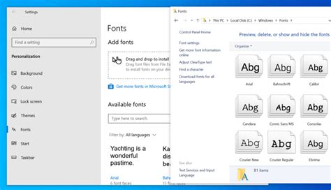 CÓMO AGREGAR FUENTES EN WINDOWS 10 2 MÉTODOS INSTRUCCIONES DE